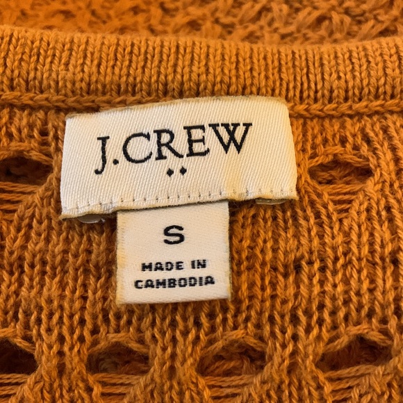 J. Crew Factory Woven Knit Sleeveless Sweater - Picture 3 of 4